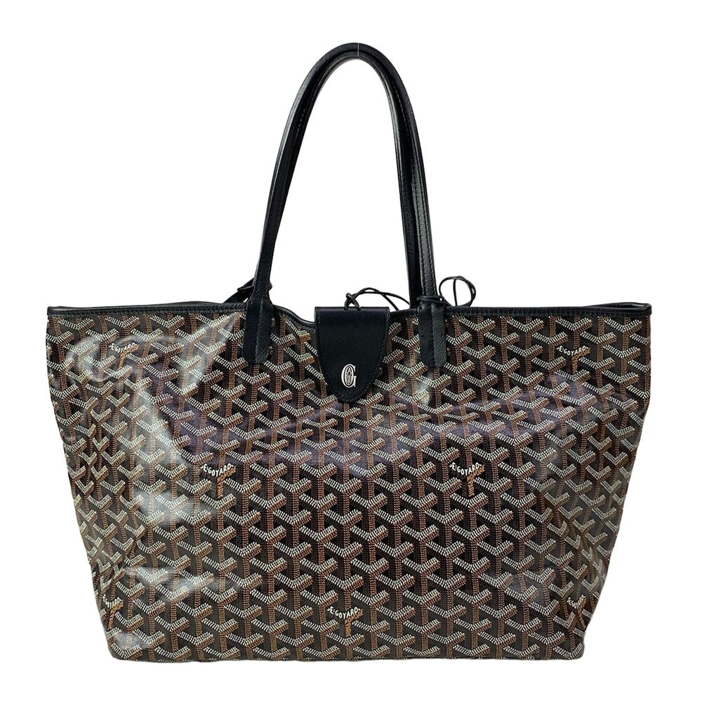 Goyard Saint Louis PM Tote Bag Coated Canvas Leather
